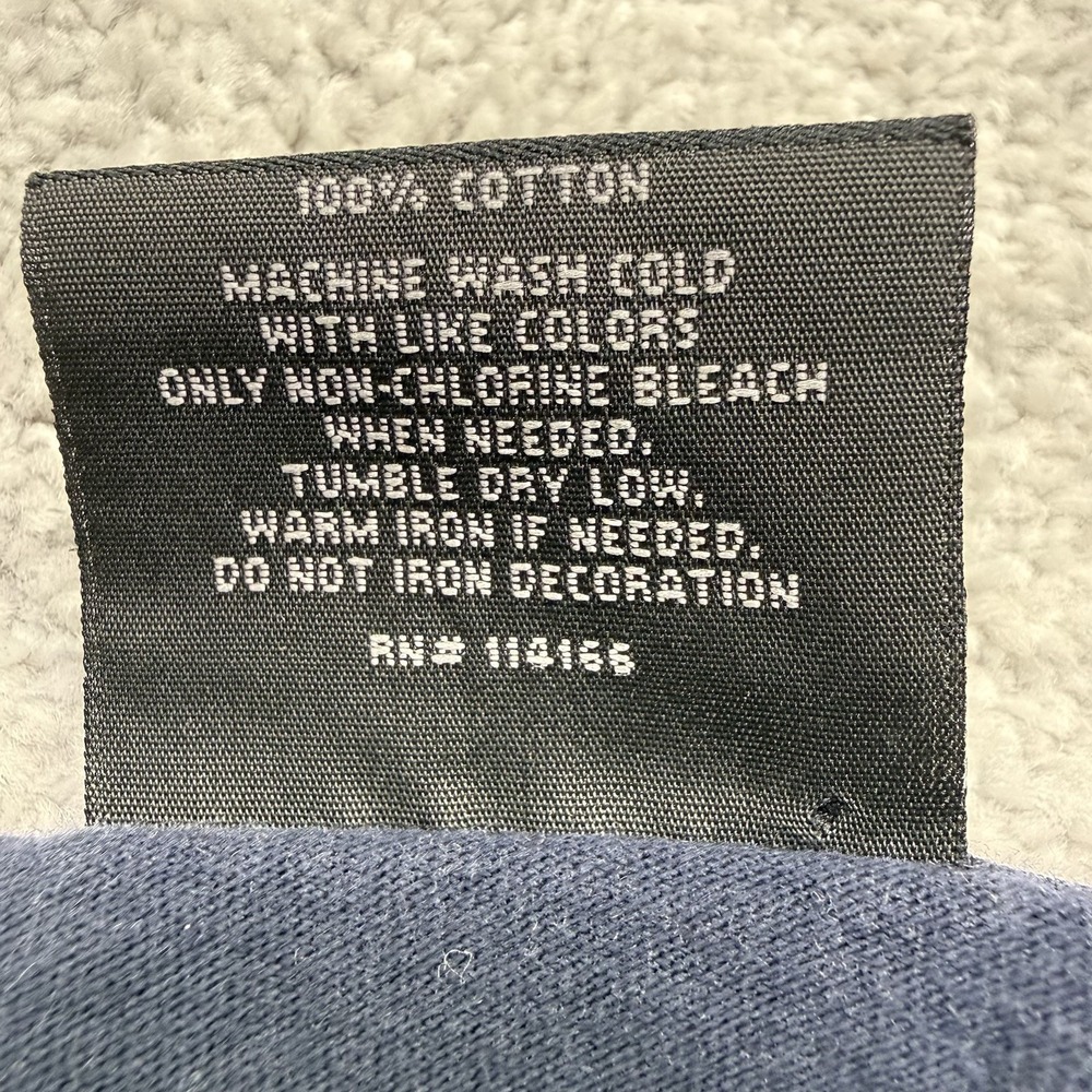 North Carolina Tar Heels Basketball T Shirt Mens M UNC Rameses Colosseum Navy - Picture 6 of 6